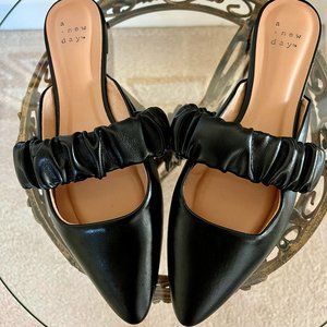 Target A New Day Celeste Mules - Black - Size 7.5 {NWOT}